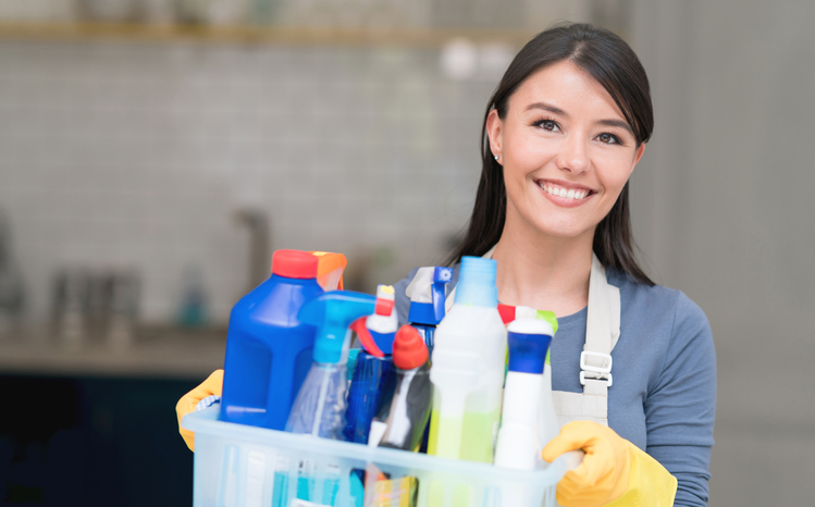 cleaning lady